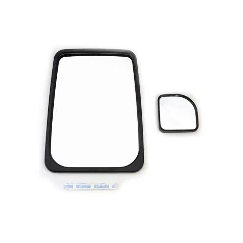 709748 – VELVAC Exterior Mirror Glass, Replacement For 2020 Standard Head Models Standard Head Flat Left/ Right Side ...